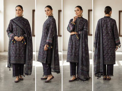 Wirsa By Zainab Unstitched Printed Lawn 3pc